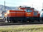 bls - ex RM Rangierlok Ee 3/3 936 133-8 im Werksttteareal von Oberburg am 22.12.2007