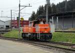 Ganz so weltbewegend ist die Aufgabe der in Langnau stationierten Eea (?) 3/3 135 nicht.