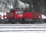 BLS - Rangierlok Eea  3/3 935 402-8 in Goppenstein am 16.02.2016