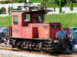 SBB - Rangierlok Te 2/2 176 im Bahnhof von Locarno am 17.09.2008