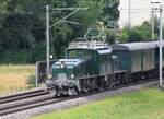 SBB Ce 6-8 III 14305 auf Extrafahrt für SBB Historic am 28.08.2021 bei Ittingen BL.