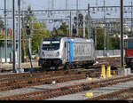 RailPool - Schnappschuss der Lok 187 006-2 im Bahnhof Biel am 30.09.2020