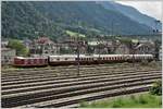 Sonderzugreise AKE-Eisenbahntouristik mit Re 4/4 I 10016 und drei TEE Wagen in Chur. (20.07.2017)