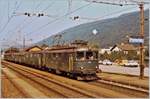 Pieterlen, eine Landstation am Jura Südfuss im Sommer 1984: Ebenfalls im Stundentakt verkehren Schnellzüge von Biel/Bienne nach Basel, wobei einige dieser Züge in Delémont enden