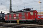 Re 4/4 I der SBB, der ersten Serie mit der Betriebsnummer 10009 am Badischen Bahnhof in Basel. Die Aufnahme stammt vom 06.01.2014.
