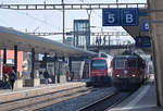 Kaum jemand nimmt den durch den Bahnhof Thalwil donnernden Gotthard-Güterzug mit einer Re 20/20 (2x Re 420 + 2x Re 620) bewusst war.