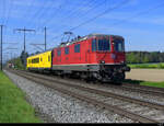 SBB - 420 116 mit Messwagen unterwegs bei Lyssach am 02.05.2022