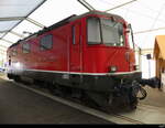 SBB - 420 111 im Festzelt zu Besuch bei der OeBB anlässlich der 60 Jahr Feier des Lok Typ Re 4/4 am 2024.09.15