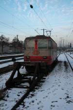 Die Re 4/4II 11109 ist neben 11108 die letzte Lok in der Swiss-Express Lackierung.