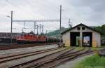 Re4/4'' 11296 + 11235 mit Güterzug am 10.05.2013 in Sissach
