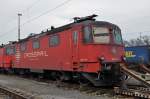 436 115-0  IVON  beim Güterbahnhof in Muttenz. Die Aufnahme stammt vom 13.01.2014.