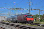 Re 460 039-1 durchfährt am 25.06.2022 den Bahnhof Pratteln.