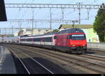 SBB - 460 001-1 mit IC bei der durchfahrt im Bhf. Rothrist am 2024.05.01