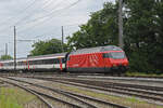 Re 460 113-4 fährt am 20.06.2024 Richtung Bahnhof Rheinfelden.