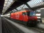 SBB - 460 108-4 im Hauptbahnhof Zürich am 25.01.2014