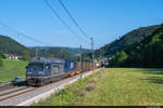 BLS Re 465 014-9  Spalenberg  am GTS UKV bei Tecknau am 25.06.2020 aufgenommen.