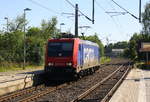 482 046-0 von der SBB-Cargo kommt als Lokzug aus Aachen-West(D) nach Mönchengladbach-Hbf und kommt aus Richtung
