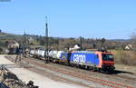 Re 482 025-4 mit dem DGS 40279 (Mannheim Rbf-Basel SBB RB) in Welschingen 5.4.20