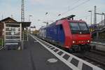 SBBC 482 001-5 mit einem Mischer gen Süden. Heddesheim/Hirschberg 14.11.2020