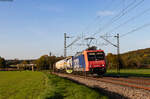 Re 482 002-3 mit dem DGS 49049 (Karlsruhe Gbf - Basel SBB RB) bei Kollmarsreute 17.10.22