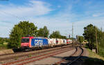 Re 482 010 mit dem DGS 43024 (Rothrist GB - Köln Eifeltor) in Welschingen 9.8.24