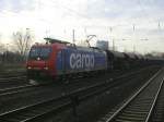 SBB Cargo 482 000-7 mit Kohlenzug,Durchfahrt in OB - Osterfeld in Richtung Bottrop.(14.12.2008)