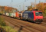 482 025-4 der SBB Cargo in Kln West am 01.11.2011