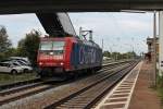 Re 482 028-8  ChemOil  am 29.09.2014 bei der Durchfahrt in Orschweier als Lokzug in Richtung Freiburg.