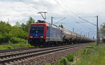 482 037 zog am 15.05.16 einen Kesselwagenzug durch Greppin Richtung Dessau. Der Zug kam aus Großkorbetha und hatte das SKW Piesteritz als Ziel.
