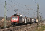 482 012 mit DGS 40175 (SBB, Rotterdam–Piacenza) am 17.03.2016 zwischen Rastatt und Rastatt Sd