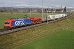Re 484 von SBB Cargo International zu SBB Cargo National.