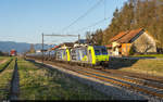 BLS Cargo Re 485 019 und 006 mit Kesselwagenzug Cornaux - Genova am 30.