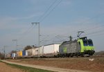 485 018 mit DGS 43539 (BLS, Kln-Nippes–Domodossola) am 16.03.2016 zwischen Buggingen und Mllheim (Baden)