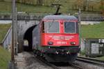  Schnäuzelchen  Re 620 026-5  Zollikofen  als Lokzug unterwegs bei Villnachern AG in Richtung Brugg. Aufgenommen am 15.11.2019.