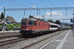 Re 620 050-5 durchfährt am 10.06.2024 den Bahnhof Rupperswil.