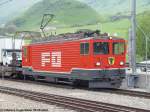 FO Ge 4/4 III 82 (Uri)am 06.06.2003 in Realp 