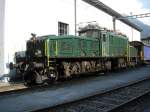 Das Schweizer ( Gotthard )Krokodil BR Ce 6/8 13302 in Erstfeld am 08.09.2007 
