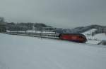 Re 460 068-0 fhrt am 8.12.2012 mit dem IR 2023 von Burgdorf Richtung Wynigen.