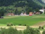 Glacier Express in Munster, Oberwallis. (juli 2010)