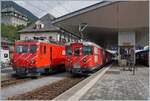 Lokwechsel beim Glacier Express PE 903 St.