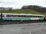 SBB / Voralpen Express - Personenwagen EW II  1 Kl.  A 50 85 18-35 700-1 im Bahnhof von Herisau am 11.11.2007