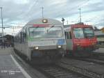 Steuerwagen Voralpen-Express am 19.10.2002 in Rapperswil.