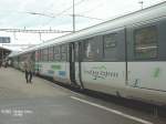 Steuerwagen Voralpen-Express am 19.10.2002 in Rapperswil.