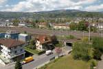 Biel-Mett, Aussicht auf den RB Biel-Ost.