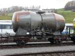 SBB Cargo - Gterwagen Ucs23 85 912 2 217-5 im Bahnhof von Herisau am 11.11.2007