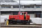 Tm 2/2 4972 in Andermatt. (04.04.2013)