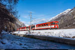 MGB Deh 4/4 II 91 mit Regio Visp - Zermatt am 30.