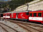 Regiozug nach Brig in Zermatt. 05.08.07