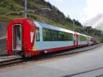 Glacier Express wagen in Zermatt.