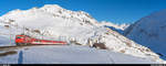 MGB HGe 4/4 II 5 mit Regio Andermatt - Disentis am 23.